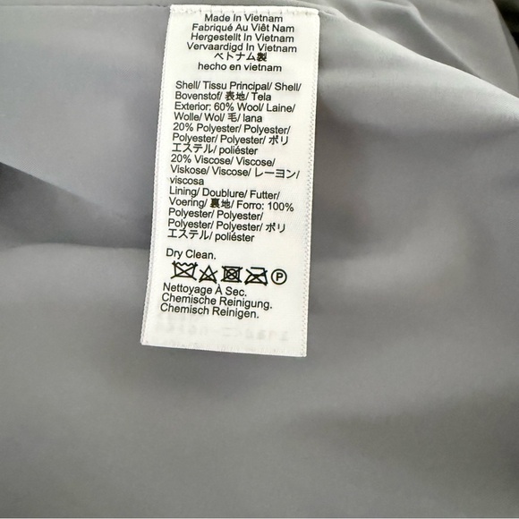 J. Crew Collection Wool-Blend Pleated Wide Leg Trouser Pants Sz 16 - Picture 11 of 13